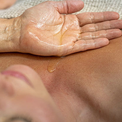 Bild von Aromaöl-Massage